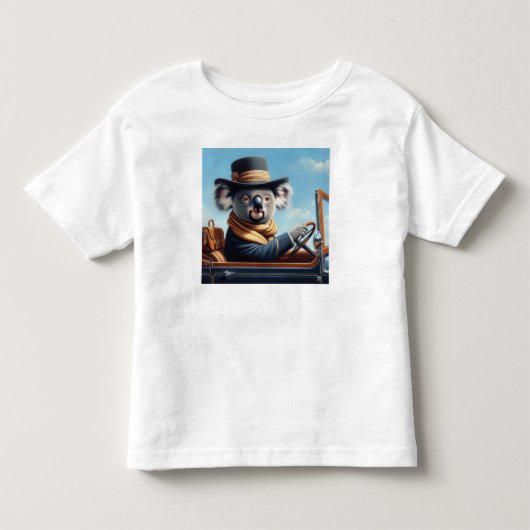 コアラ駆動 トドラーTシャツ (正面)