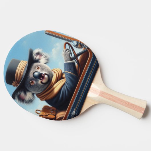 コアラ駆動 卓球ラケット (横)