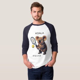 コアラ - かわいいオーストラリアのテニス選手 Tシャツ