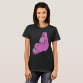 コアラ かわいい オーストラリア ヨガ ポーズ 3 Tシャツ (正面フル)