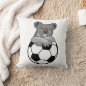 コアラ・アットサッカースポーツ クッション (ブランケット)