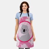 コアラ エプロン (着用した状態)