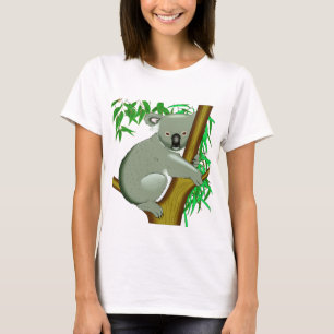 コアラ-オーストラリアの木の生存有袋類 Tシャツ