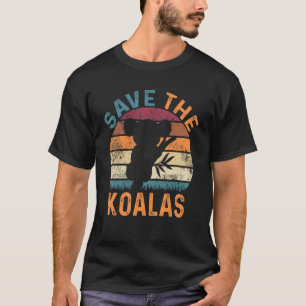 コアラ・オーストラリア動物福祉ニュージーランドオーストラリア Tシャツ