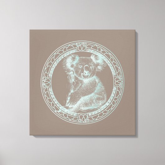 コアラ – キャンバスプリント (正面)