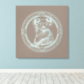 コアラ – キャンバスプリント (インサイチュ (ウッドフロア))