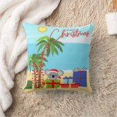 コアラ・クリスマスプレゼント クッション (ブランケット)