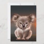 コアラ サンキューカード (正面)