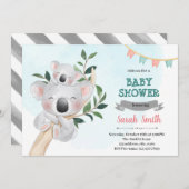 コアラ・シャワーへの招待 シーズンカード (正面/裏面)