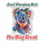 コアラ シール (正面)