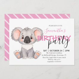 コアラ・タスティック1招待状への招待されました 案内状