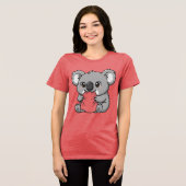 コアラ デザイン Tシャツ 女性用 (正面全面)