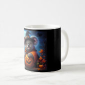 コアラ・ハロウィーンの衣装 コーヒーマグカップ (正面右)