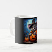 コアラ・ハロウィーンの衣装 コーヒーマグカップ (正面左)