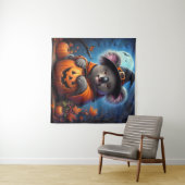 コアラ・ハロウィーンの衣装 タペストリー (インサイチュ(横))