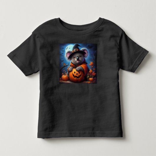 コアラ・ハロウィーンの衣装 トドラーTシャツ (正面)
