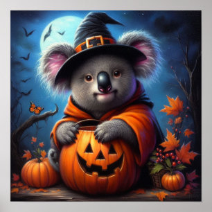 コアラ・ハロウィーンの衣装 ポスター