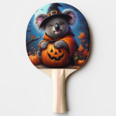 コアラ・ハロウィーンの衣装 卓球ラケット (裏面)