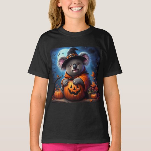 コアラ・ハロウィーンの衣装 Tシャツ (正面)