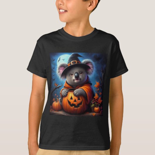 コアラ・ハロウィーンの衣装 Tシャツ (正面)
