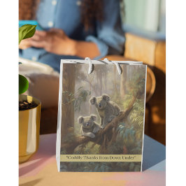 コアラ・フォレスト・ドリームスカスタム ミディアムペーパーバッグ