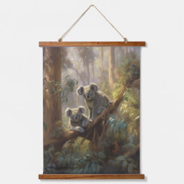 コアラ・フォレスト・ドリームズ 吊り下げ型タペストリー