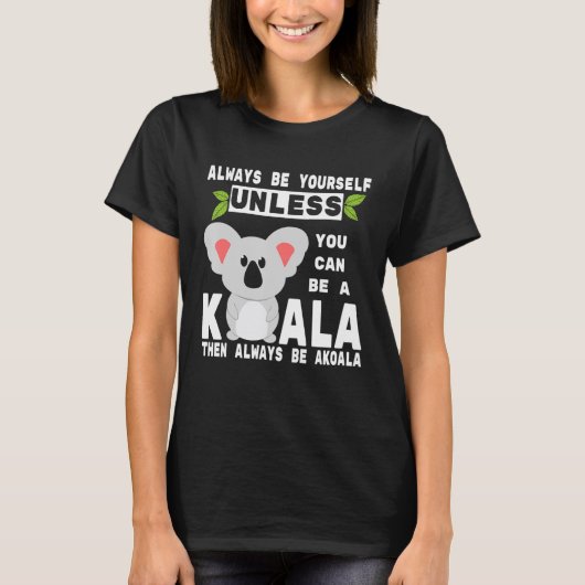 コアラ・ベアライクアルボリアルオーストラリア有袋類 Tシャツ (正面)