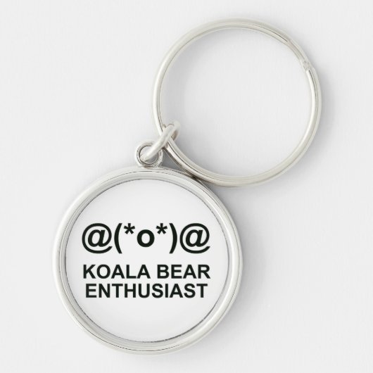 コアラ・ベアー愛好家 キーホルダー (正面)