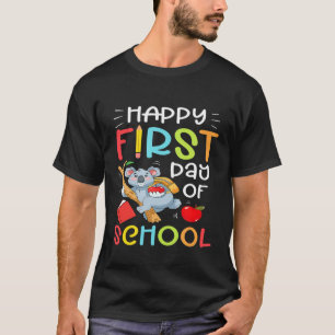 コアラ・ベア校おもしろいの初日 Tシャツ