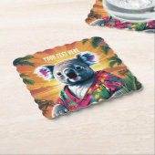 コアラ ペーパーコースター (アングル)