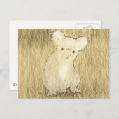 コアラ ポストカード (正面/裏面)