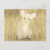 コアラ ポストカード (正面)