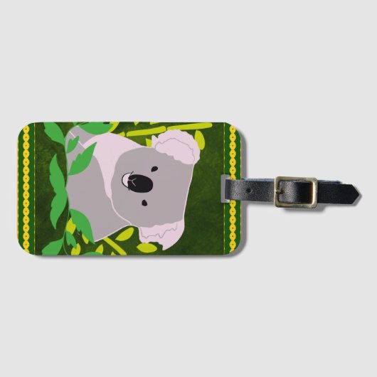 コアラ ラゲッジタグ (正面横)