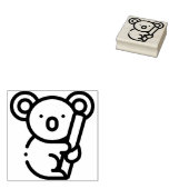 コアラ ラバースタンプ (押印)