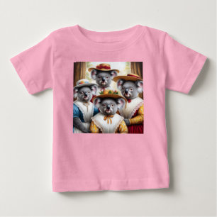 コアラ・リトル・ウィメンズ ベビーTシャツ