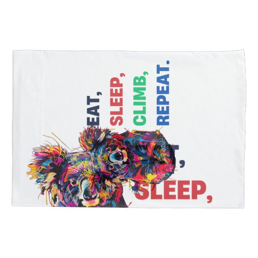 コアラ 枕カバー (裏面-左)