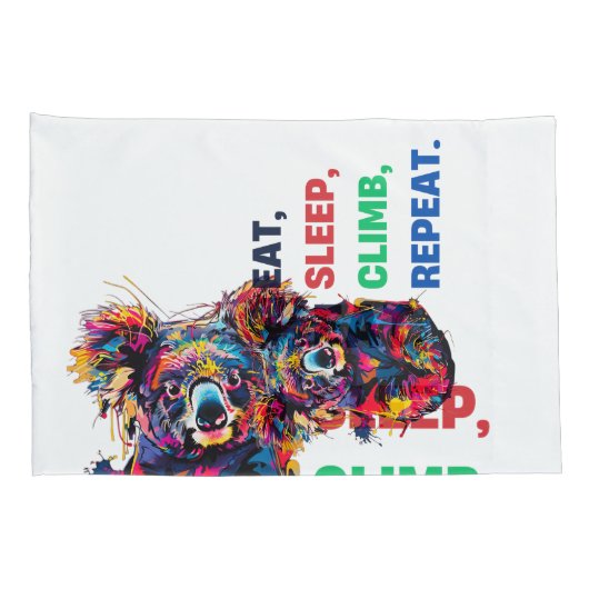 コアラ 枕カバー (裏面-右)