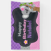 コアラ 横断幕 (縦)