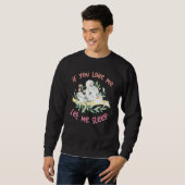 コアラ　私を寝かせてコアラTシャツコアラ スウェットシャツ (正面フル)