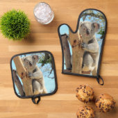 コアラ 鍋つかみ&鍋敷きセット (トップダウン)