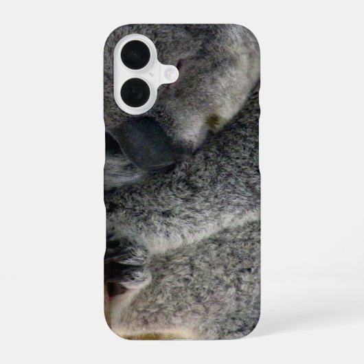 コアラ iPhone 16ケース (裏面)