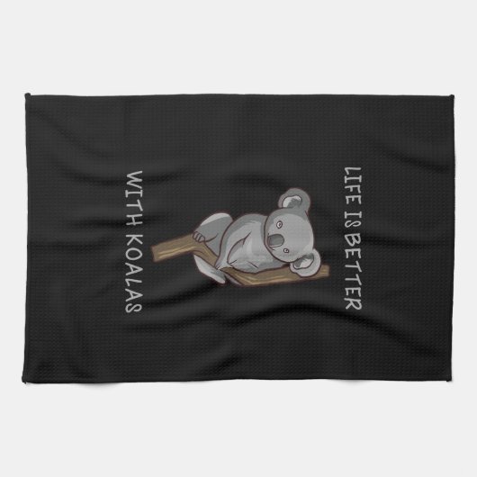 コアラ – Koalasとの生活がより良い キッチンタオル (横)