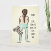 コアリティ時間 カード (正面)