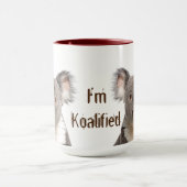 コアリファイド引用文おもしろいコアラベアオーストラリア マグカップ (中央)