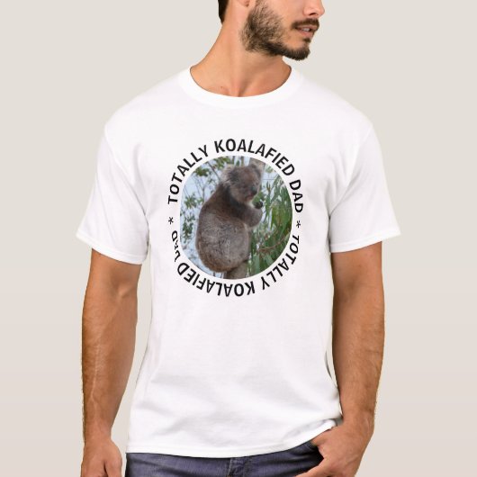 コアレートパパ認定Koala Australia Tシャツ (正面)