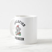 コアレート技術者 コーヒーマグカップ (正面左)
