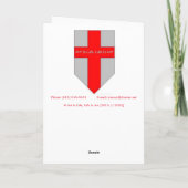 コア君の実験室 リピート・パターン お誕生日 カード (裏面)