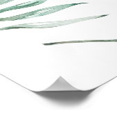 コア色彩の鮮やかラ・トロピカの手水模様 ポスター (角)