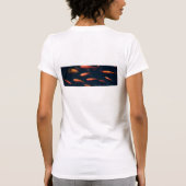 コイがあないで下さい Tシャツ (裏面)