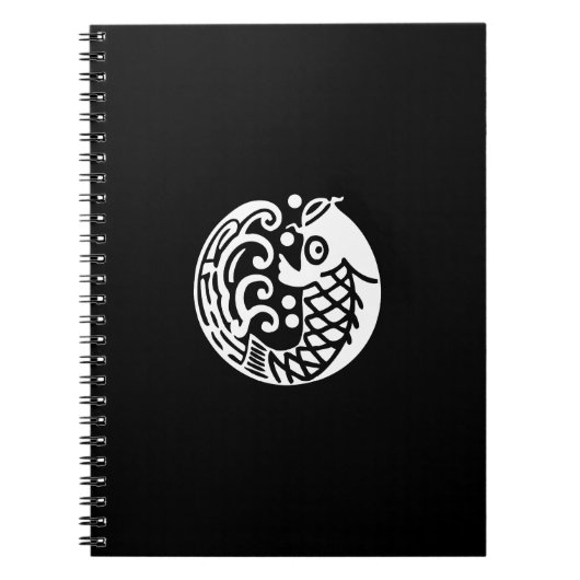 コイに波 ノートブック (正面)